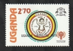 Sellos de Africa - Uganda -  216 - Año Internacional del Niño