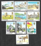 Stamps United Kingdom -  283 --- Vistas de Guernsey