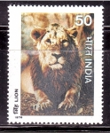 Stamps India -  serie- Fauna salvaje