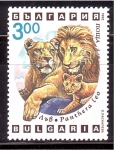Stamps Bulgaria -  serie- Predadores