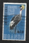 Stamps Uganda -  63 - Grulla coronada