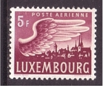 Sellos del Mundo : Europa : Luxemburgo : Correo aéreo