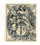 Stamps Europe - France -  Blanc (Republique Francaise)