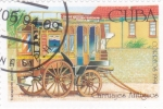 Sellos de America - Cuba -  carruajes antiguos 