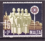Stamps Malta -  Navidad