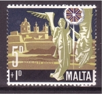 Stamps Malta -  Navidad