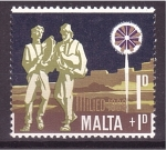 Stamps Malta -  Navidad