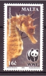 Stamps Malta -  serie- Fauna protegida