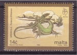 Stamps Malta -  Año europeo de la conservación de la Naturaleza