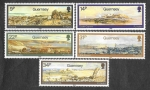 Stamps United Kingdom -  320-324 - Acuarelas de Paul Jacob Naftel