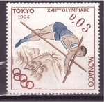 Stamps Monaco -  TOKIO'64