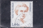 Stamps Germany -  ESTHER VON KIRCHBACH-mujeres célebres