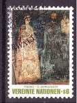 Stamps ONU -  Fresco bulgaro s. XIII