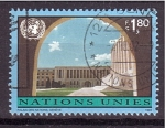 Stamps ONU -  Palacio de las Naciones Unidas