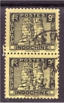 Stamps France -  Antiguas ruinas