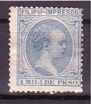 Sellos de Asia - Filipinas -  Alfonso XIII