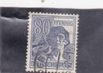 Stamps Germany -  Obrero 
