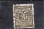 Stamps Germany -  cifra