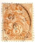 Stamps Europe - France -  Blanc (Republique Francaise)
