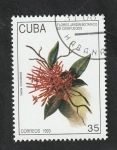 Stamps Cuba -  3317 - Flor del Jardín Botánico de Cienfuegos