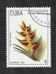 Stamps Cuba -  3314 - Flor del Jardín Botánico de Cienfuegos