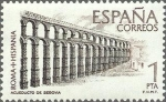 Stamps Spain -  2184 - Roma-Hispania - Acueducto de Segovia