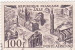 Sellos de Europa - Francia -  panorámica de Lille