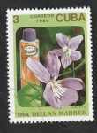 Sellos de America - Cuba -  2938 - Violetas