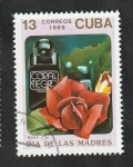 Sellos de America - Cuba -  2940 - Rosa