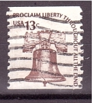 Stamps United States -  Proclamación, de Libertad