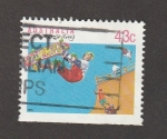 Stamps Australia -  skateboard