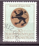 Sellos de Europa - Liechtenstein -  serie- Escudos religiosos