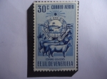 Stamps Venezuela -  Estados Unidos de Venezuela - Escudo de Armas de Estado Cojedes