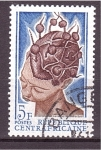 Stamps : Africa : Central_African_Republic :  serie- Peinados femeninos