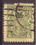 Stamps Europe - Latvia -  serie- Escudo Nacional