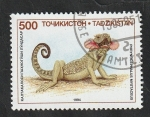 Sellos del Mundo : Asia : Tajikistan : 54 - Reptil