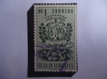 Stamps Venezuela -  Estados Unidos de Venezuela- Serie:Escudo de Armas Estado Tachira