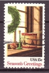 Stamps United States -  Navidad