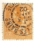 Stamps : Europe : France :  Mouchon