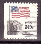 Stamps United States -  Bandera y Corte Suprema