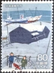Stamps Japan -  Scott#3257i intercambio 0,90 usd, 80 yen 2010