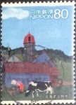 Stamps Japan -  Scott#3257h intercambio 0,90 usd, 80 yen 2010