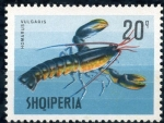 Stamps Albania -  Productos del mar
