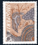 Stamps Albania -  mosaico