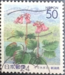 Stamps Japan -  Scott#Z548 intercambio 0,60 usd, 50 yen 2002