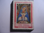 Sellos de America - Rep Dominicana -  Virgen de la Alta Gracia - IV Congreso Mariologico y XI Mariano Internacional- 