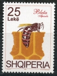 Sellos de Europa - Albania -  miel