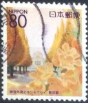 Stamps Japan -  Scott#Z814 intercambio 1,00 usd, 80 yen 2007