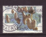 Stamps Spain -  serie- Micología