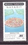 Stamps Mexico -  serie- Turismo